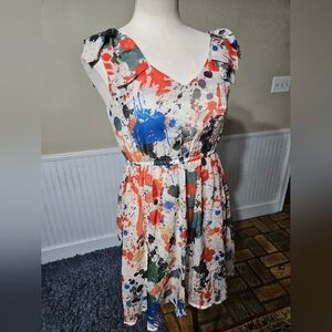 The Hanger Splatter Art Dress Small